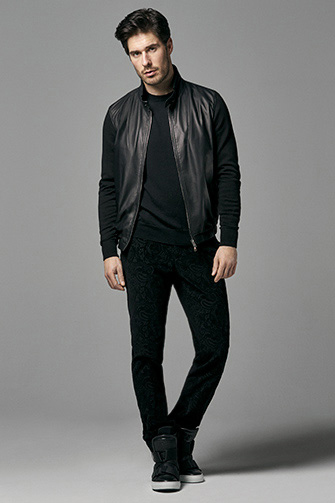 Leather  jacket for men by Paolo Moretti