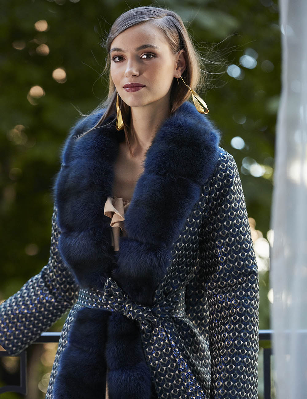 Winter coat with fur